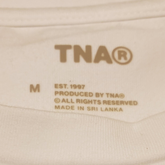 NWT TNA White t-shirt - Picture 3 of 4